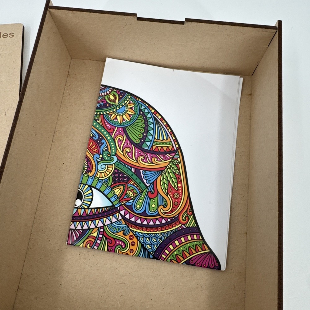 Wooden Jigsaw Puzzle‎ for Adults by ZenChalet 200 Pieces Hamas Hand Complete - Picture 3 of 5